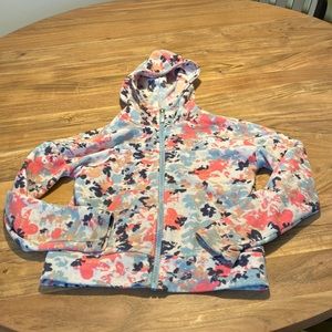 Northface Girls Light Fleece Zip Hoody (Girls 7/8)